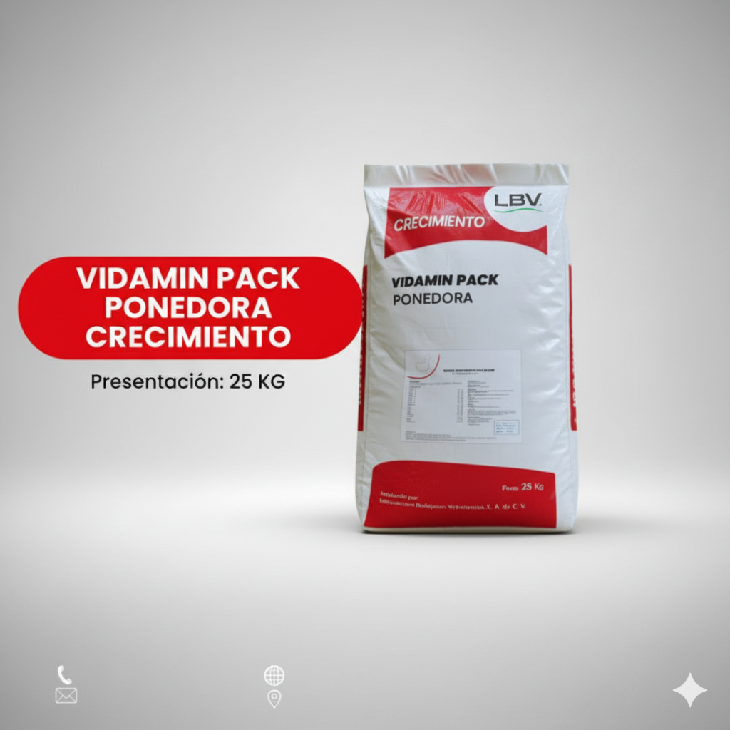 VIDAMIN PACK PONEDORA CRECIMIENTO