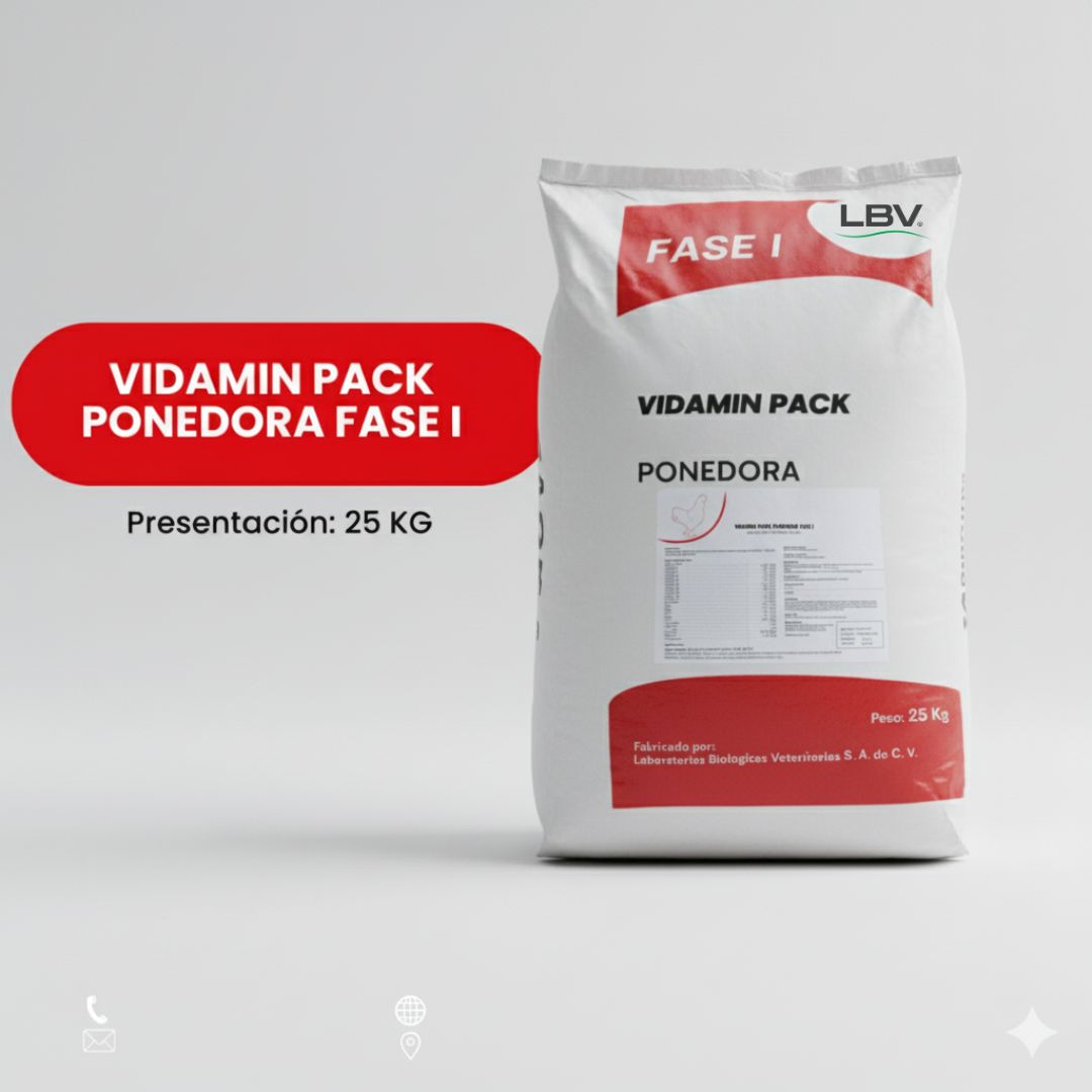 VIDAMIN PACK PONEDORA FASE I