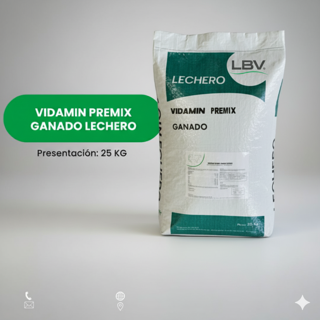 VIDAMIN PREMIX GANADO LECHERO